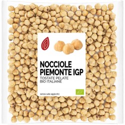 Nocciole Piemonte IGP Tostate Pelate Bio Italiane
