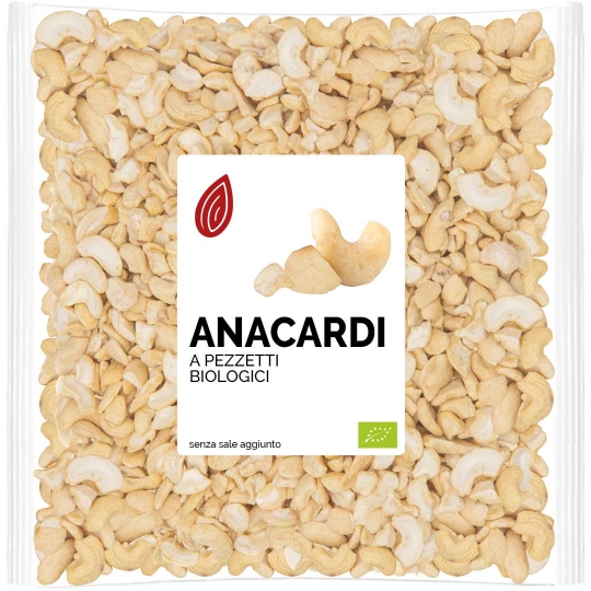 Anacardi Naturali a Pezzetti Bio