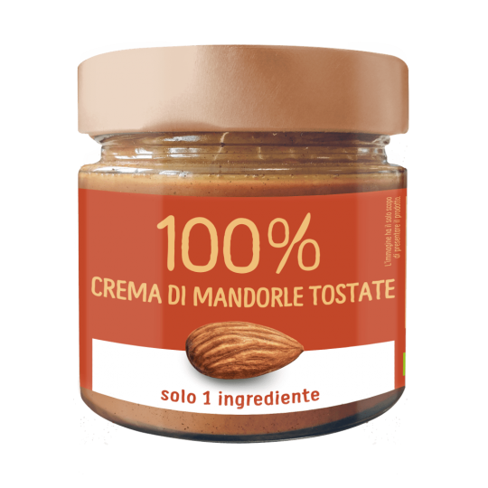 Crema 100% Mandorle Sgusciate Tostate BIO