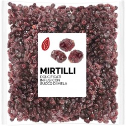 Mirtilli Rossi Interi con Infuso di Succo di Mela